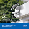 Cámara WIFI Tp-Link Tapo C-610 Kit con panel Solar Outdoor