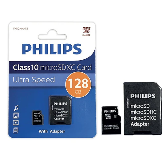 Tarjeta Memoria Micro SD 128GB Philips
