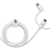 353434 - Cable Carga Datos Usb 3en1 Tipo C Micro Usb iPhone Manhattan