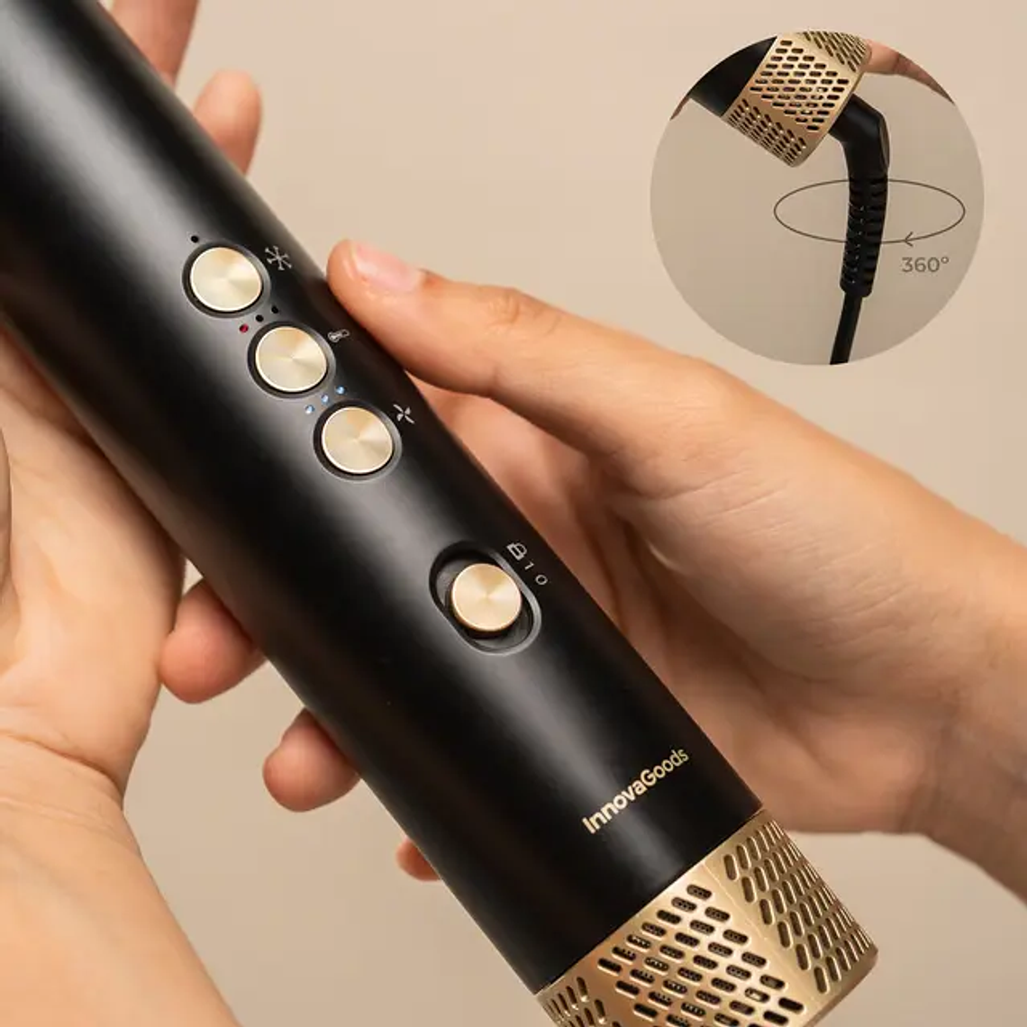 Escova Secadora Iônica Wavify: Modela, Seca e Alisa com Tecnologia Coanda e 7 Acessórios 7