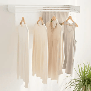 Estendal de Parede Retrátil Dryva 80: Dobrável e Extensível para Otimizar Espaço (Até 4m)