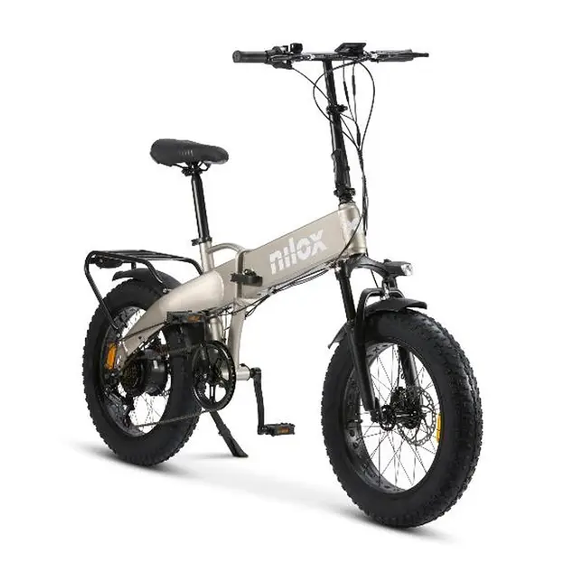 Bicicleta Elétrica Nilox X10 250W: Autonomia 40km, 13000mAh, Dobrável, Tamanho 20