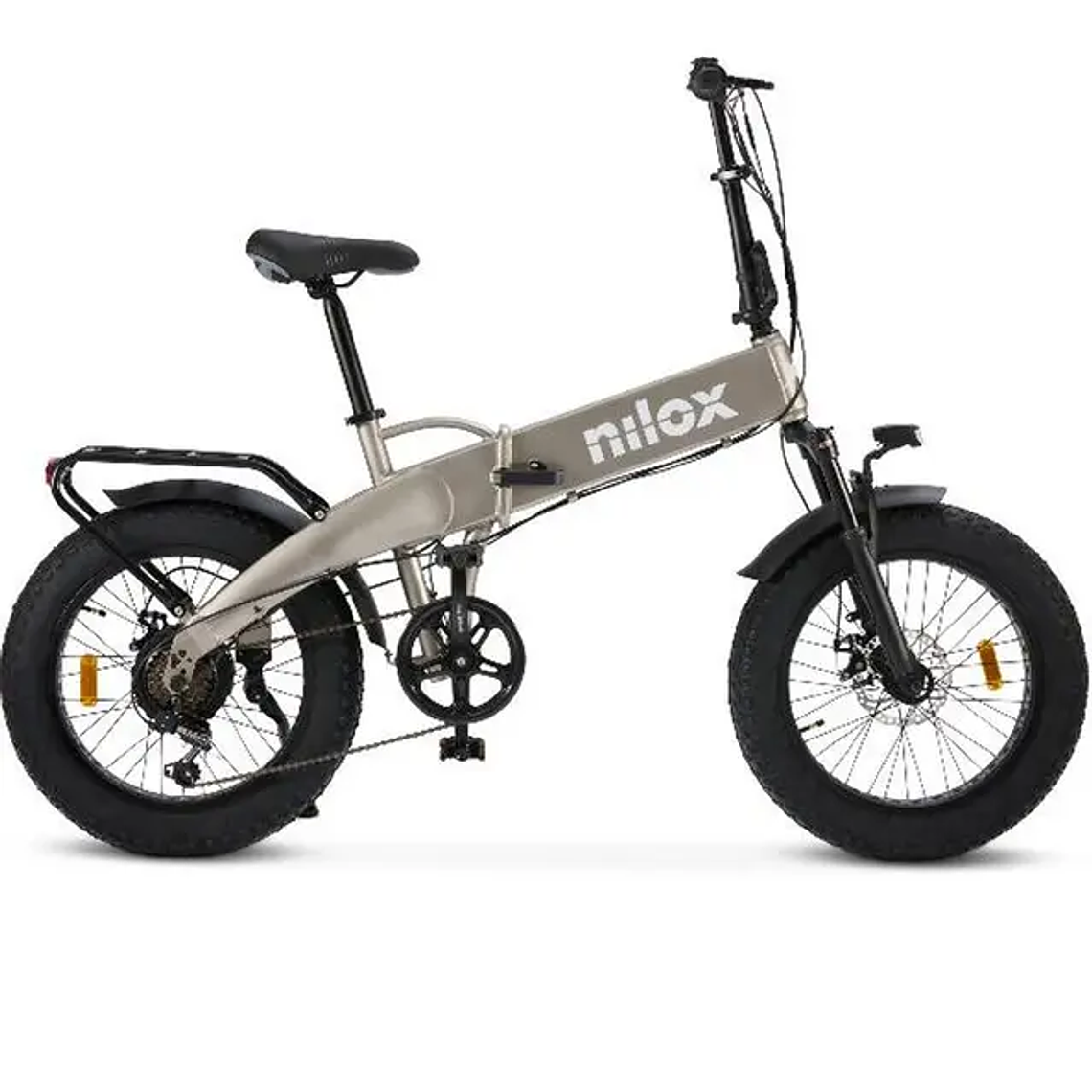 Bicicleta Elétrica Nilox X10 250W: Autonomia 40km, 13000mAh, Dobrável, Tamanho 20