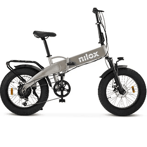 Bicicleta Elétrica Nilox X10 250W: Autonomia 40km, 13000mAh, Dobrável, Tamanho 20