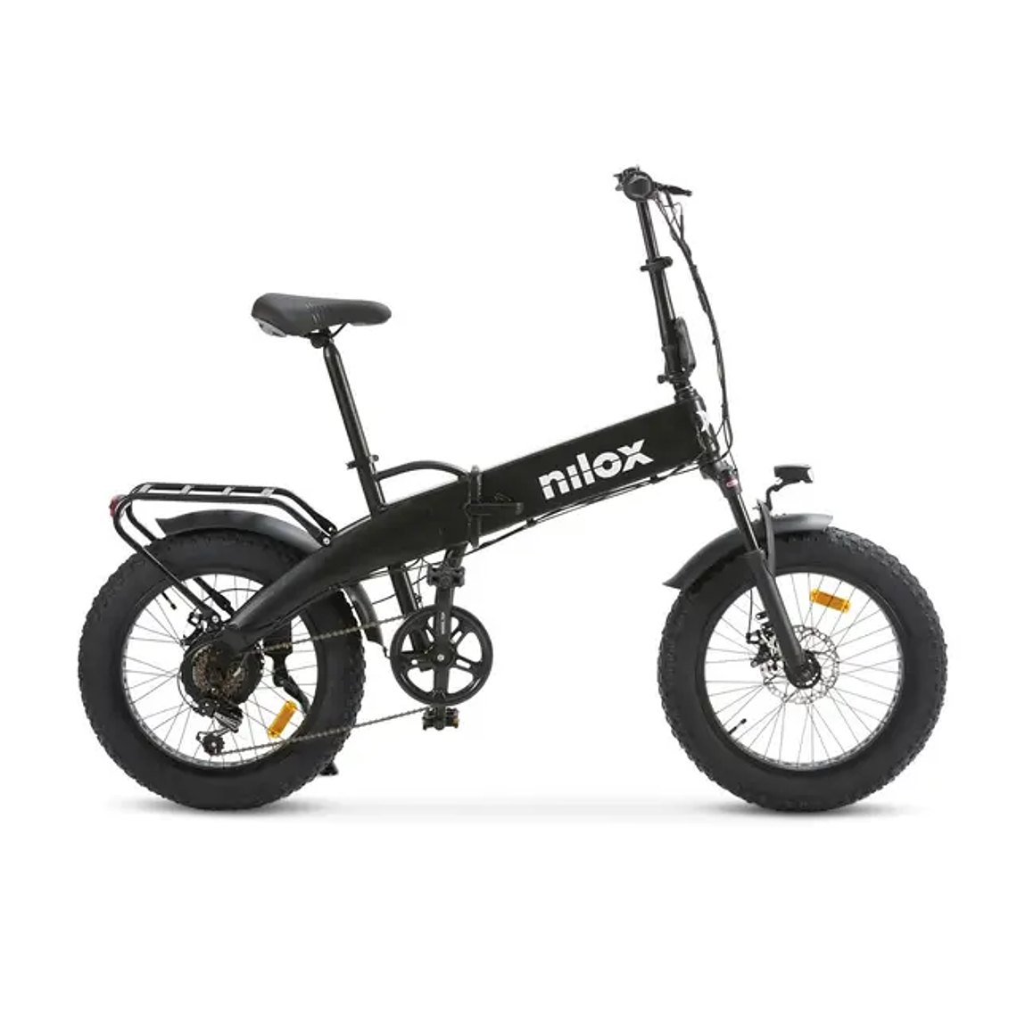 Bicicleta Elétrica Nilox X10 Preta: Motor 250W, Bateria 13000mAh, Dobrável e Autonomia 40 km 2
