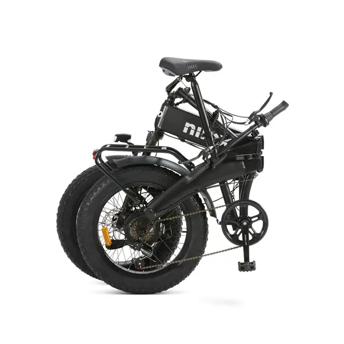 Bicicleta Elétrica Nilox X10 Preta: Motor 250W, Bateria 13000mAh, Dobrável e Autonomia 40 km 4
