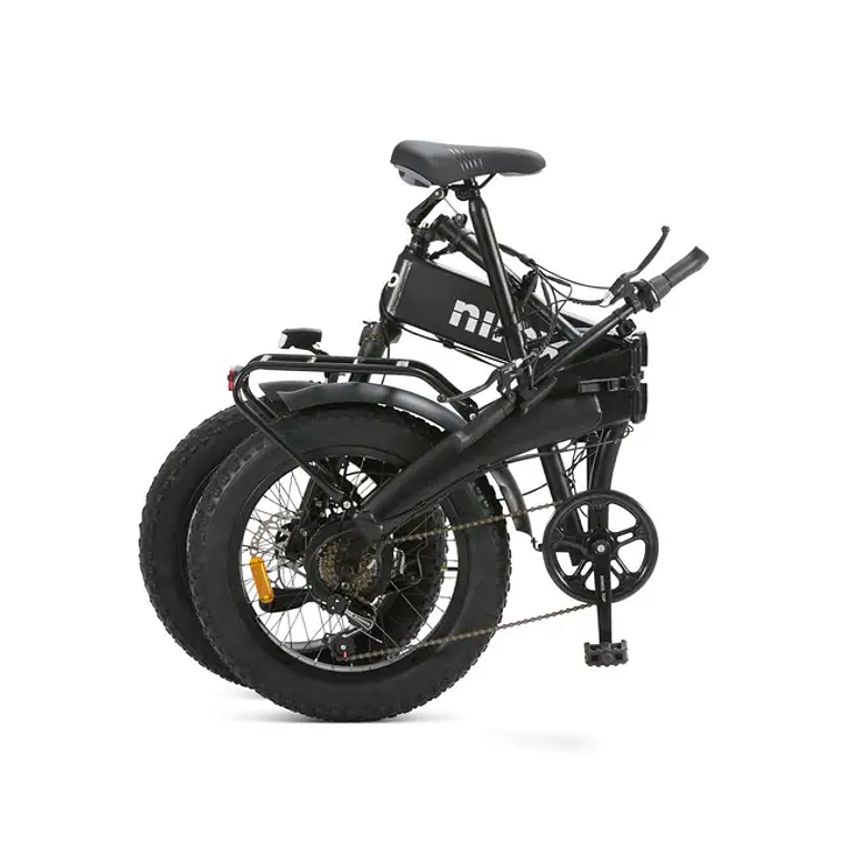 Bicicleta Elétrica Nilox X10 Preta: Motor 250W, Bateria 13000mAh, Dobrável e Autonomia 40 km 4