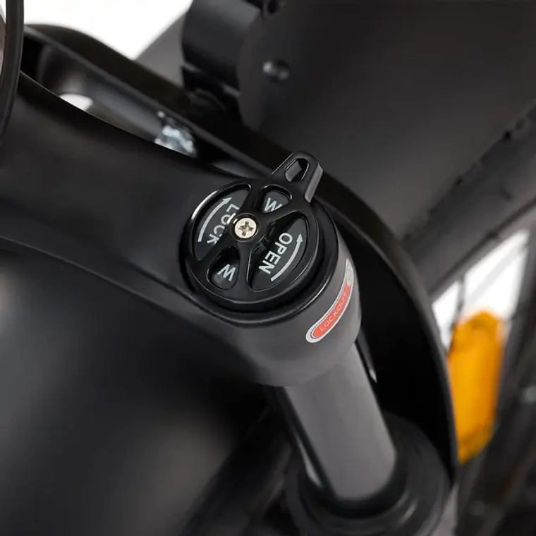 Bicicleta Elétrica Nilox X10 Preta: Motor 250W, Bateria 13000mAh, Dobrável e Autonomia 40 km 7