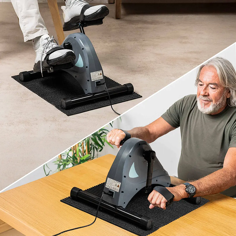 Pedalador Elétrico Assistido Velora 3000: Para Pernas e Braços com 12 Velocidades, Controle Remoto e Tapete 2