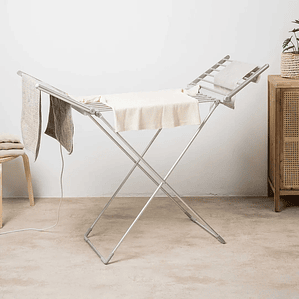 Estendal Elétrico Warmmat: Dobrável com Tela Touch, 230W, Temporizador e Controlo de Temperatura (20 Barras)