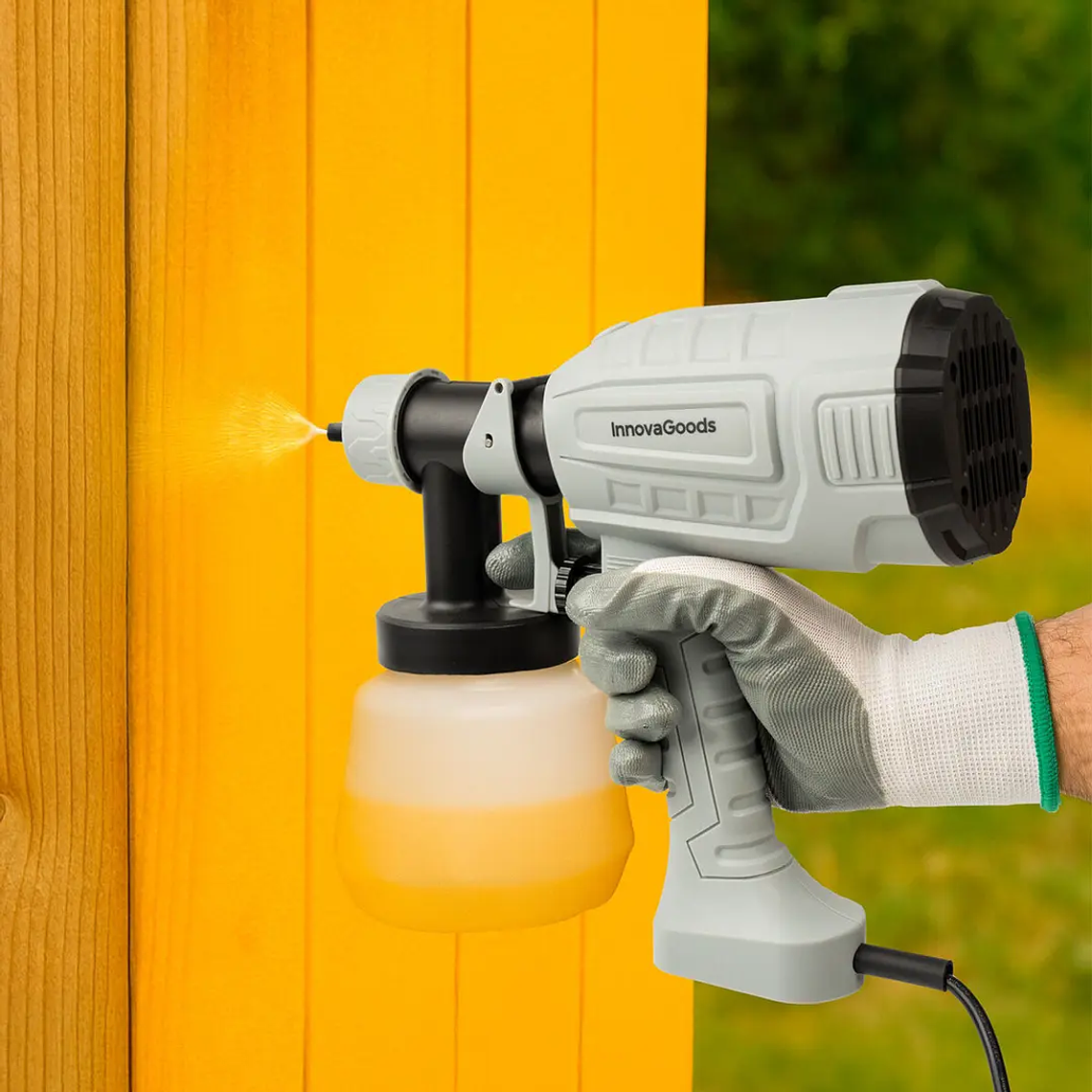 Pistola Elétrica para Pintar Spraint: 500W, Depósito 1L, Ideal para Tintas Látex e Acrílicas 2