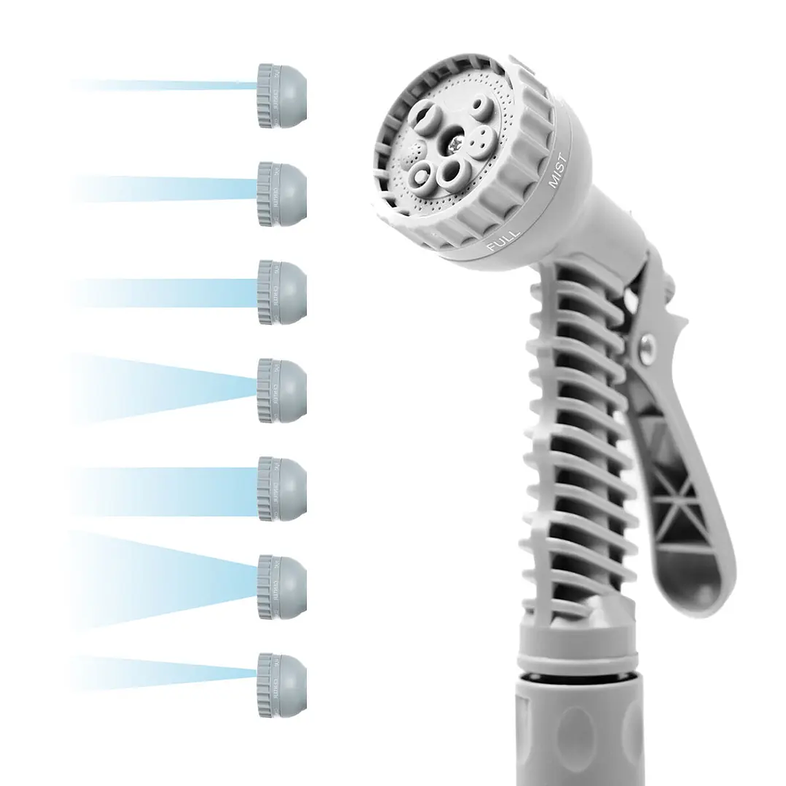 Mangueira de Jardim Extensível Hoxtend: 15/30 Metros, Leve, Anti-torção e com Jatos Ajustáveis 4