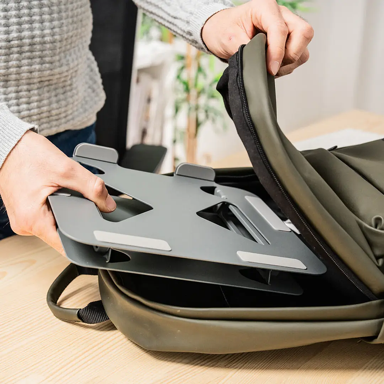 Suporte de Portátil Lastan: Dobrável e Regulável em Altura/Ângulo, Para Dispositivos 10