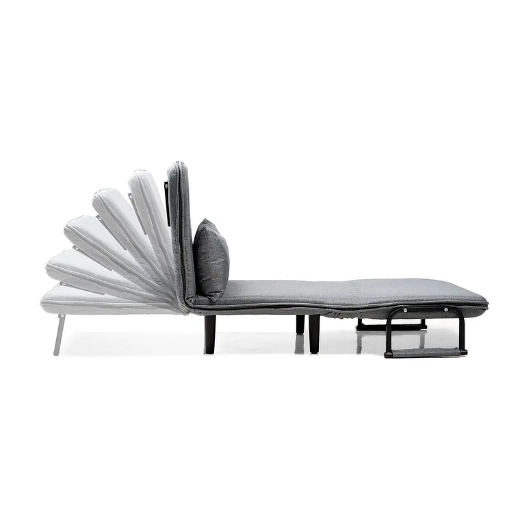 Sofá-Cama Individual Softfa 4 em 1: Conversível em Poltrona, Chaise Longue e Cama (Suporte 150kg) 10