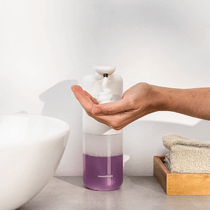 Dispensador Automático de Sabonete Líquido Bitefom: Recarregável, Cria Espuma e com Sensor