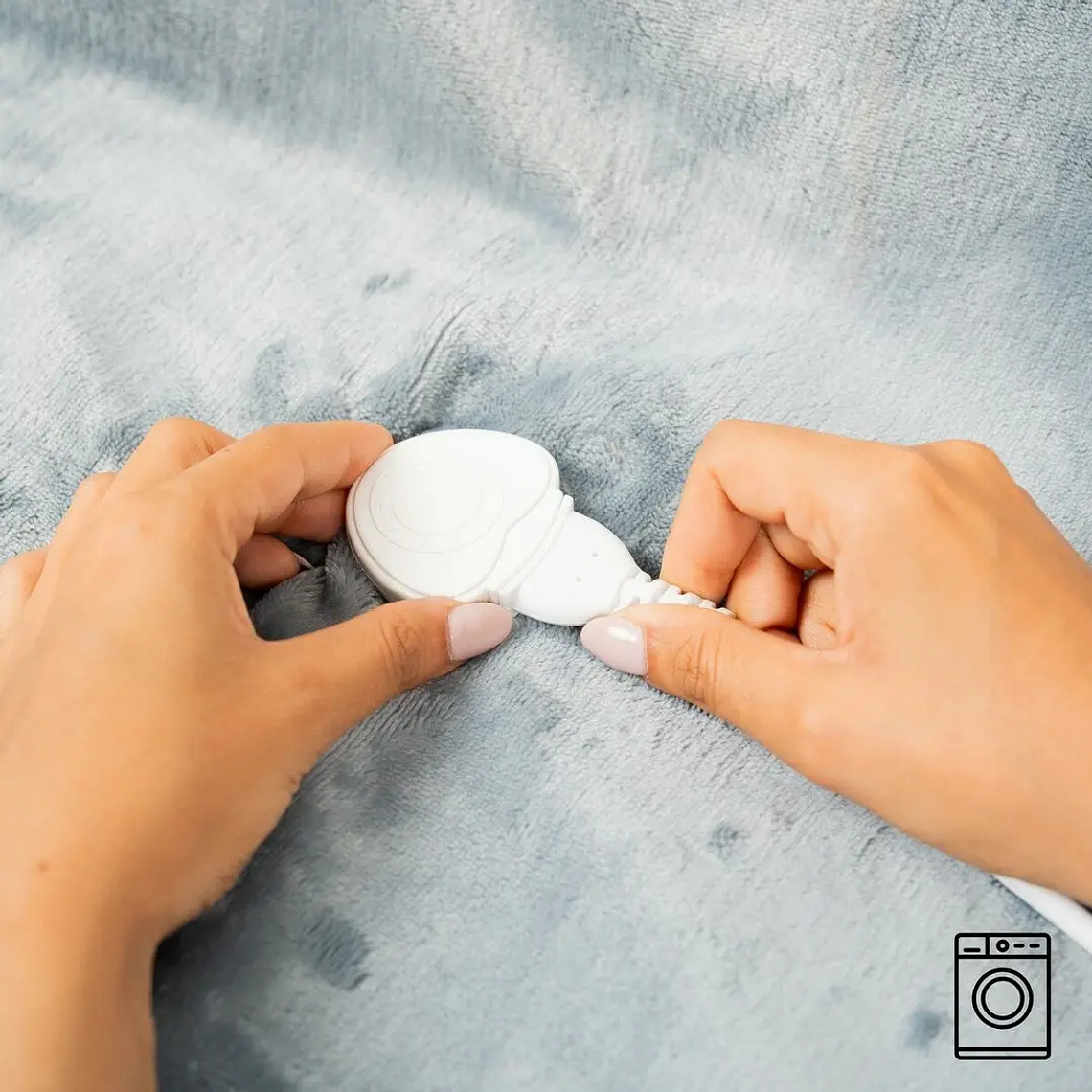 Cobertor Elétrico Elakef 160x120cm, 160W: Com 3 Temperaturas, Desligamento Automático (2h) e Lavável 2