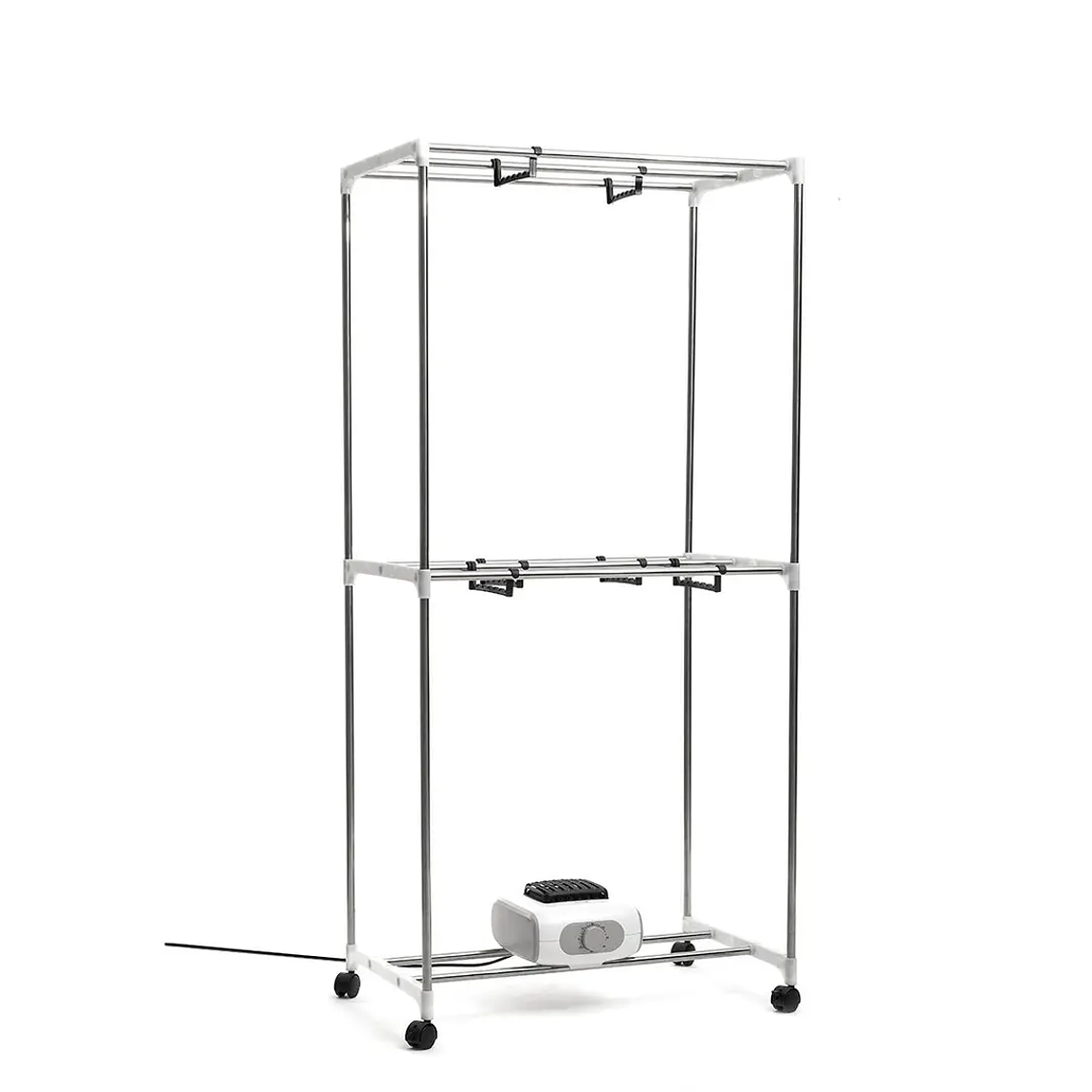 Secador Elétrico Portátil Dupledry Blue: 1200W, Temporizador, 15kg, Capa Lavável e Rodas (70x150cm) 9