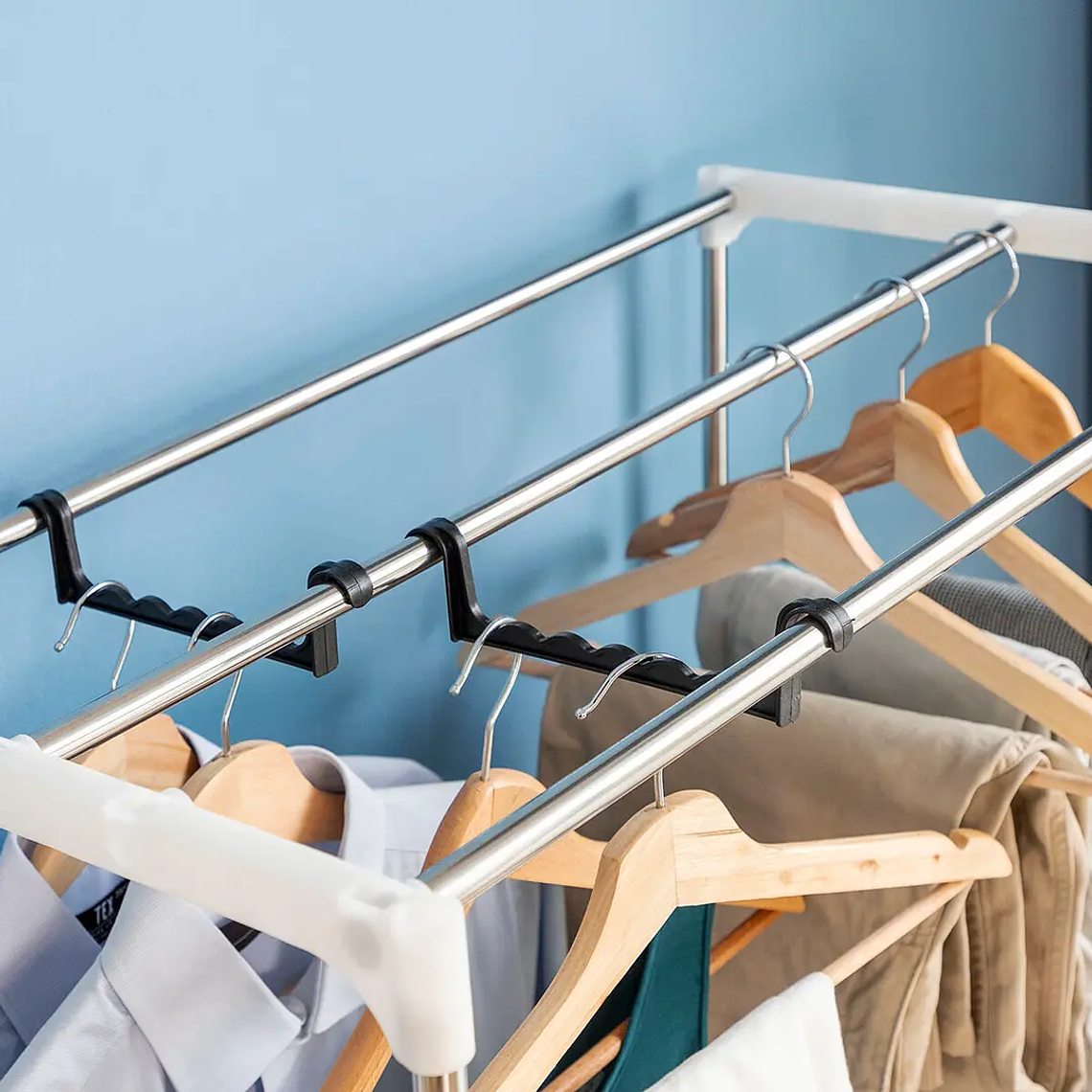 Secador Elétrico Portátil Dupledry Blue: 1200W, Temporizador, 15kg, Capa Lavável e Rodas (70x150cm) 8