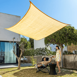 Toldo de Sombra Shazail Retangular 2x3m: Portátil, Dobrável e com Saco para Jardim, Praia e Campismo