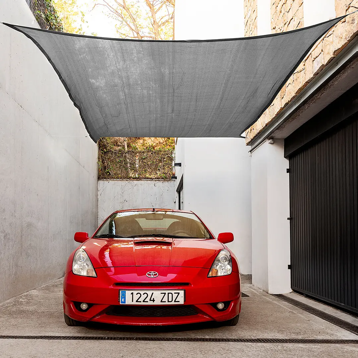 Toldo de Sombra Shazail Retangular 2x3m: Portátil, Dobrável e com Saco para Jardim, Praia e Campismo 3