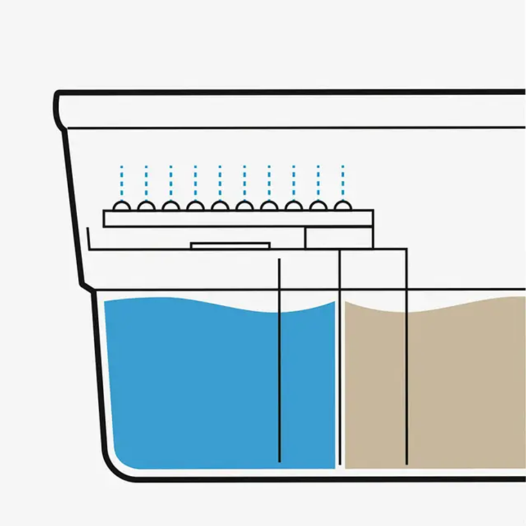 Selimop Rotating Mop with Water Separation Bucket - Automatic Cleaning, 156 cm Adjustable Handle and 2 Microfiber Mops 12