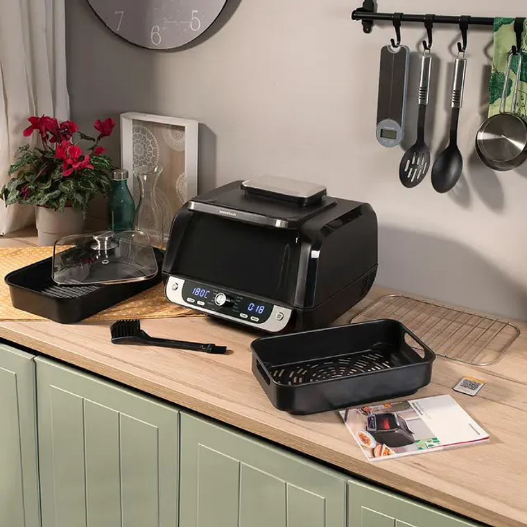 Fritadeira de Ar com Grill InnovaGoods FryInn 12-em-1 (6L, 3400W) - 12 Programas, Circulação de Ar 360° e Livro de Receitas 8