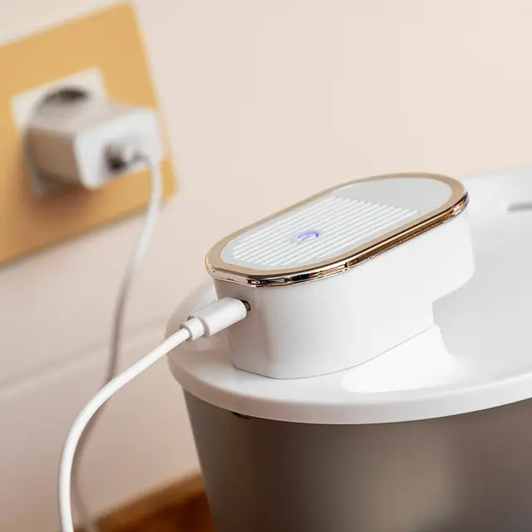 Fonte para Gatos Recarregável Refopet com Sensor de Movimento - 3L, Silenciosa, USB-C, Filtros Incluídos 6