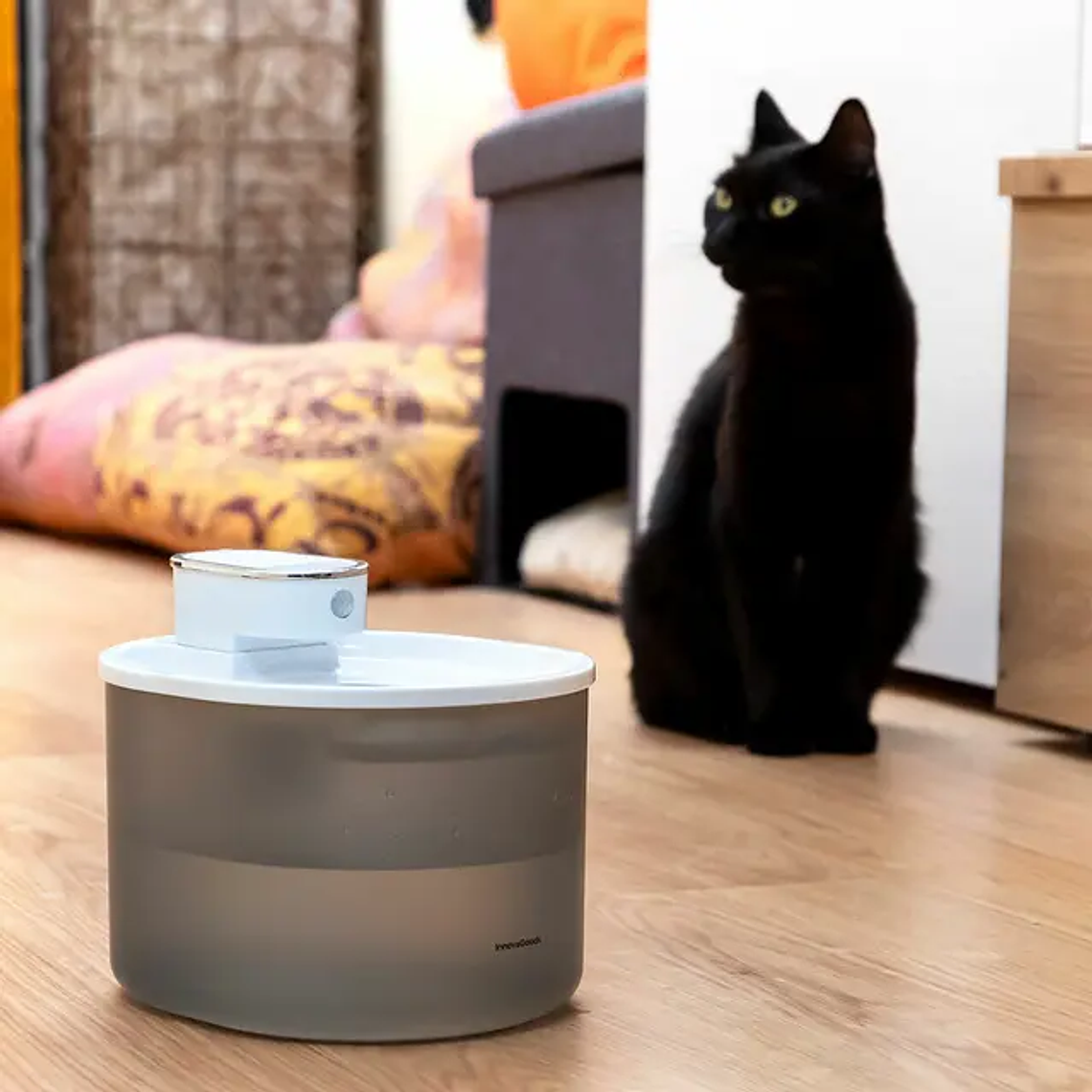 Fonte para Gatos Recarregável Refopet com Sensor de Movimento - 3L, Silenciosa, USB-C, Filtros Incluídos 4