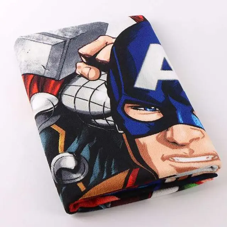 The Avengers Beach Towel 70x140 cm - Microfiber for Children, Avengers Print 4