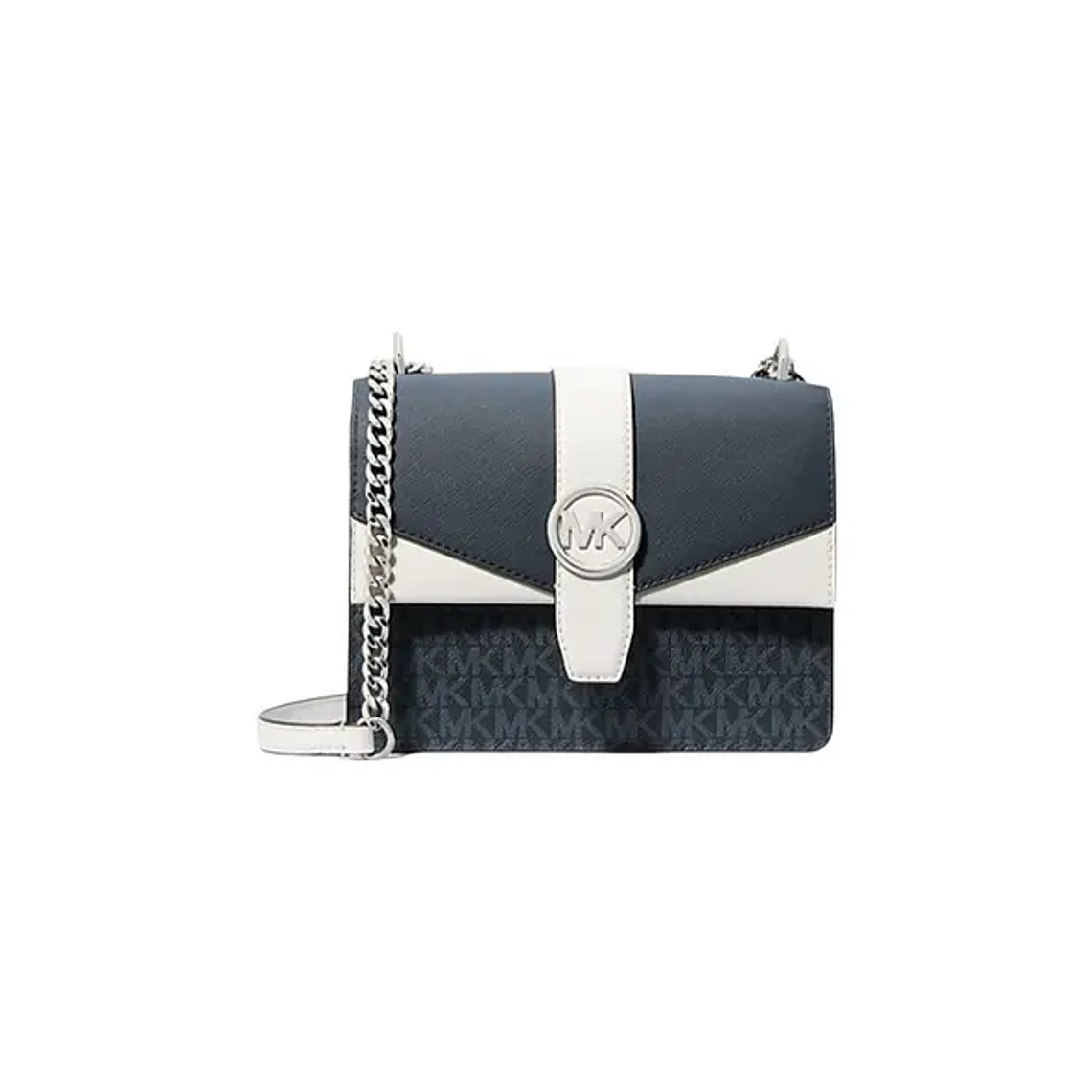 Mala de Mão Michael Kors Voyager Azul - Bandoleira Pequena 21x15x8 cm, Prática e Elegante 1