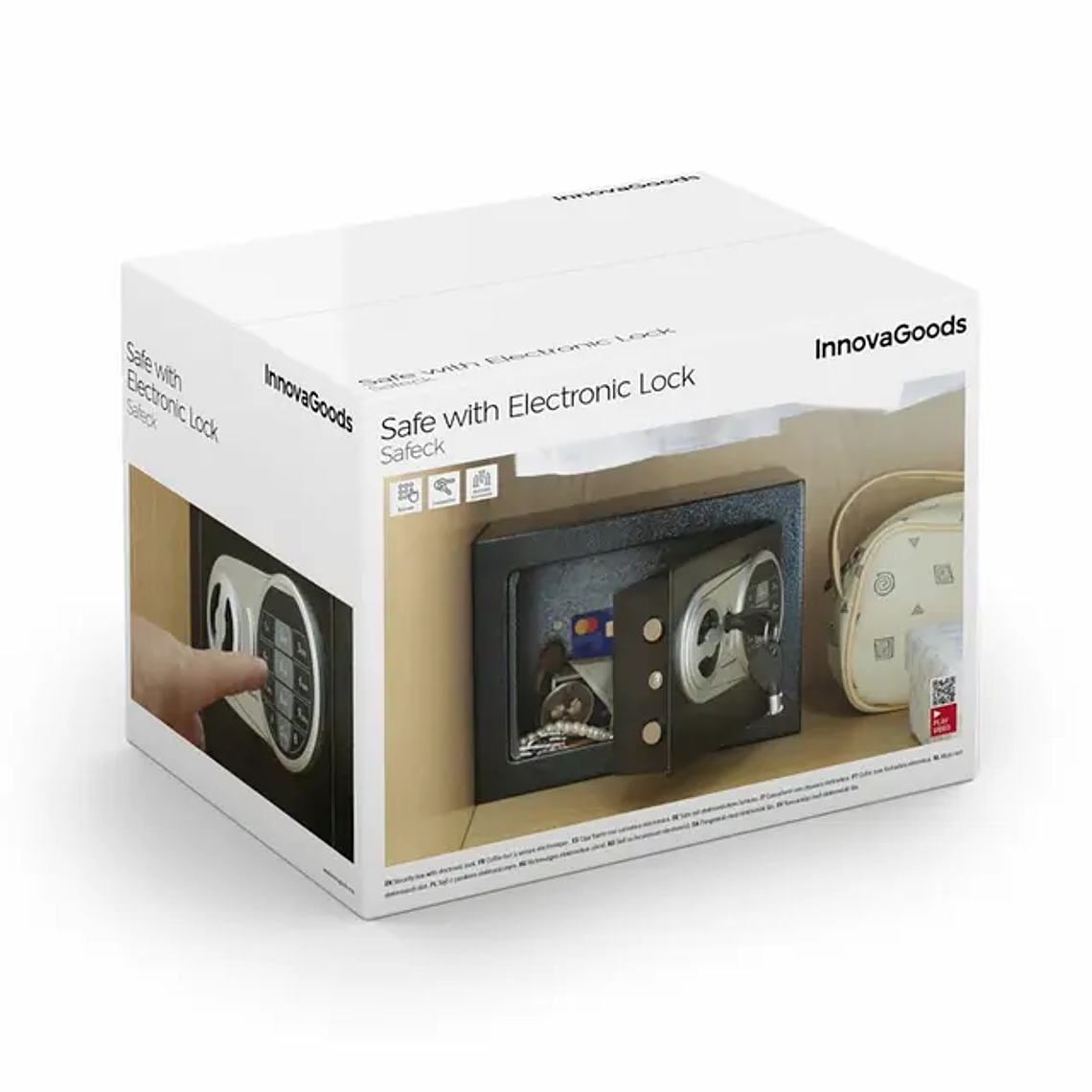 Cofre Eletrónico Pequeno Programável | Segurança para Casa e Viagens | InnovaGoods 11