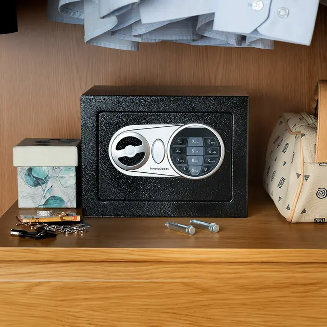 Cofre Eletrónico Pequeno Programável | Segurança para Casa e Viagens | InnovaGoods 10