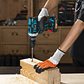 Gisam 21V Impact Drill - 25+3 Torque, 2 Speeds, 2 Batteries Included, for Home DIY - thumbnail 2