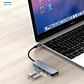 Hub USB-C DIXSG com HDMI 4K, 3 Portas USB, Leitor de Cartões SD/TF e PD 87W - Adaptador Universal para MacBook, Windows, iPad, Samsung Dex e mais - Thumbnail 5