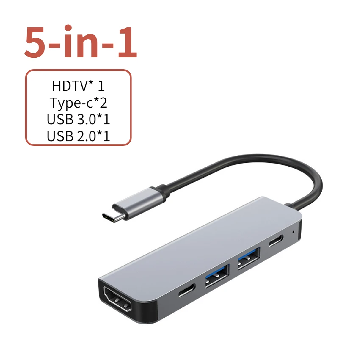 Hub USB-C DIXSG com HDMI 4K, 3 Portas USB, Leitor de Cartões SD/TF e PD 87W - Adaptador Universal para MacBook, Windows, iPad, Samsung Dex e mais 9