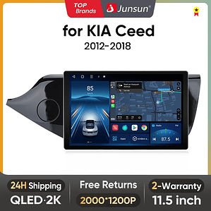 Rádio Multimídia Android Junsun X7 PRO 11.5