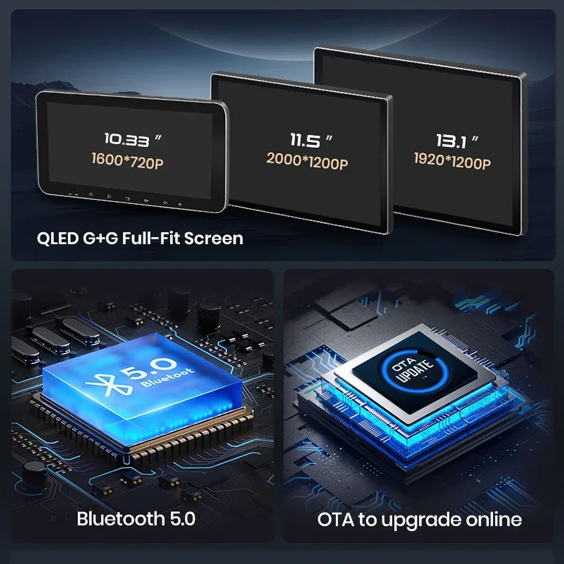 Rádio Android Junsun X7 PRO 11.5