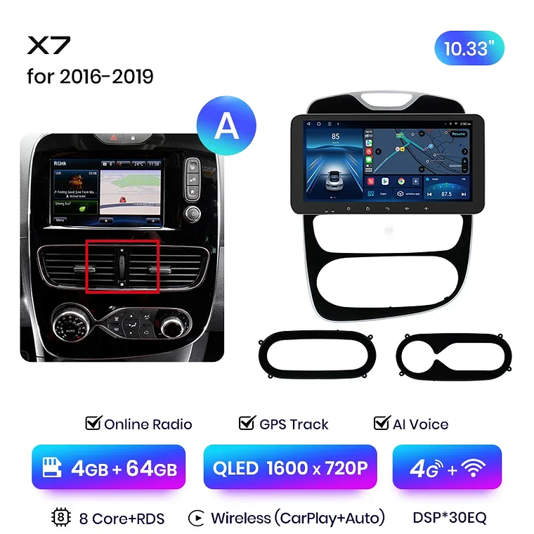 Rádio Android Junsun X7 PRO 11.5