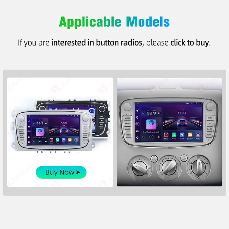 Android Radio for Ford Mondeo MK4 2010-2014 | Wireless CarPlay & Android Auto (Optional) | 10