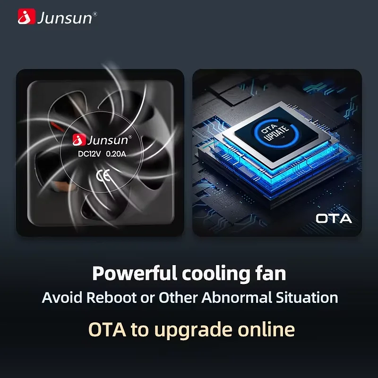 Rádio Android Junsun XT89 9