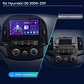 Rádio Android Junsun para Hyundai i30 2006-2011 | CarPlay & Android Auto Sem Fio (Opcional) | Tela 9