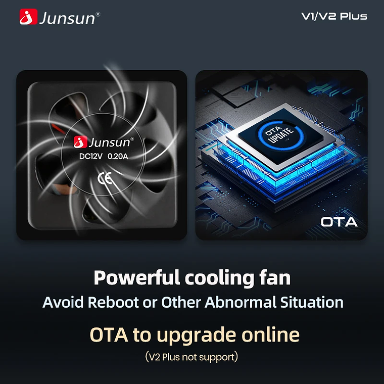 Rádio Android Junsun para Hyundai i30 2006-2011 | CarPlay & Android Auto Sem Fio (Opcional) | Tela 9