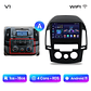 Rádio Android Junsun para Hyundai i30 2006-2011 | CarPlay & Android Auto Sem Fio (Opcional) | Tela 9