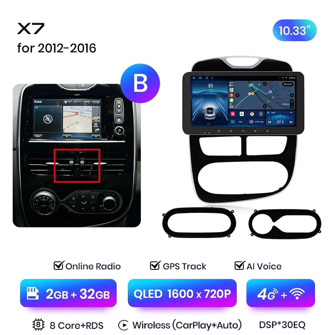 Rádio Android Junsun X7 PRO 11.5