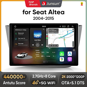 Junsun V3 Plus 2K Android 13 | Tela 9