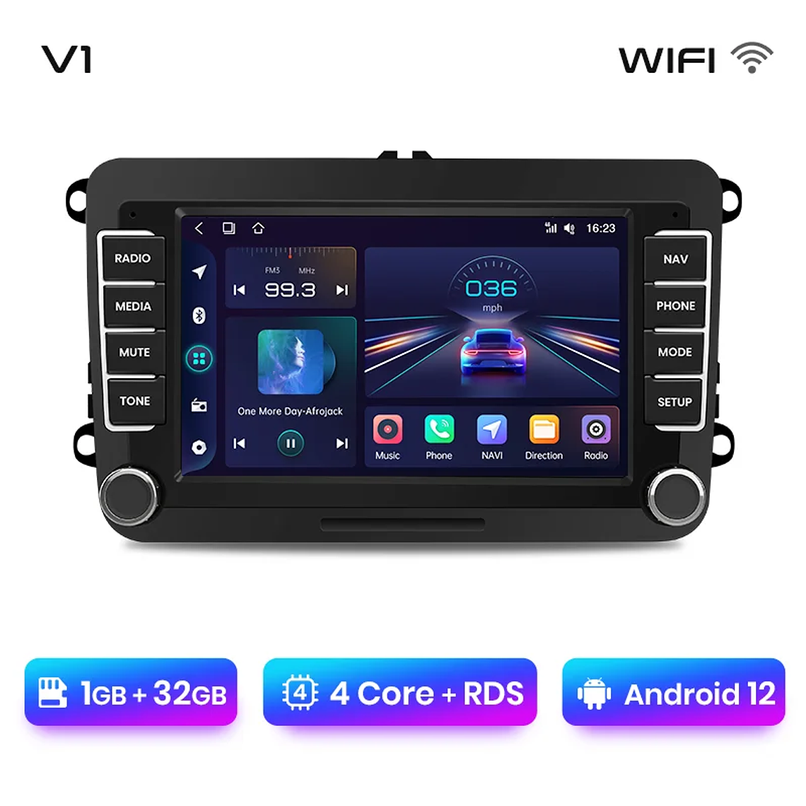 Rádio Android Junsun 7