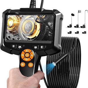 Endoscópio Industrial INSKAM G30 | Câmera de Inspeção 1080P com Tela 4.3