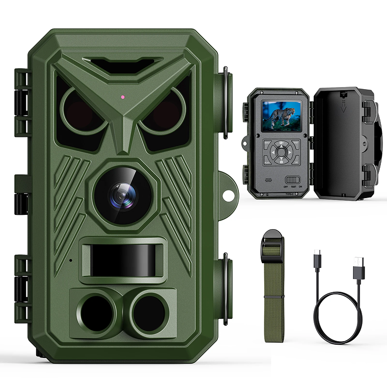 4K D300 Trail Camera | Hunting Camera with 0.8s Motion Activation, 25m Infrared Night Vision and IP66 Water Resistance 7