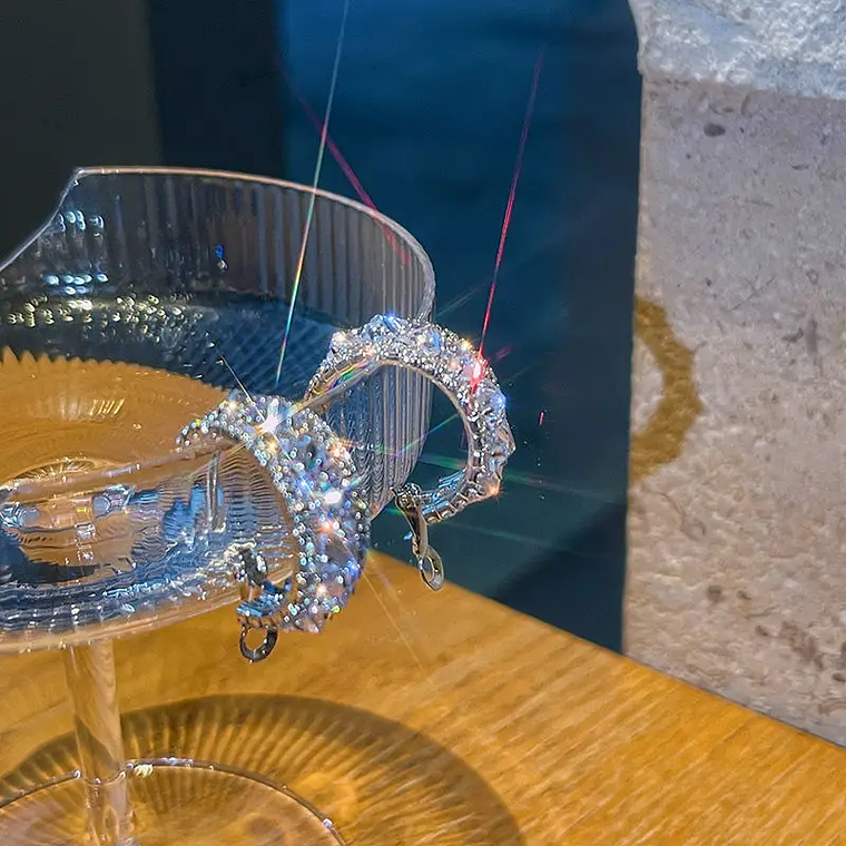 Brincos Elegantes de Zircônia para Casamento e Festa | Presente Premium para Mulheres | Design Clássico e Brilhante 5