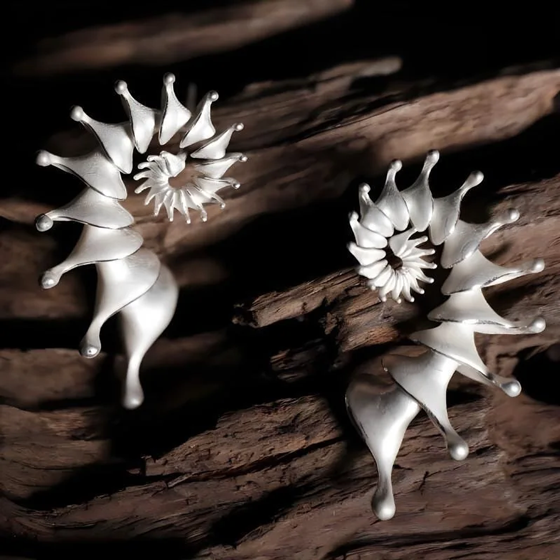 Brincos Borboleta Assimétricos com Zircônia | Design Floral Coreano Moderno | Presente Feminino para Uso Diário 23